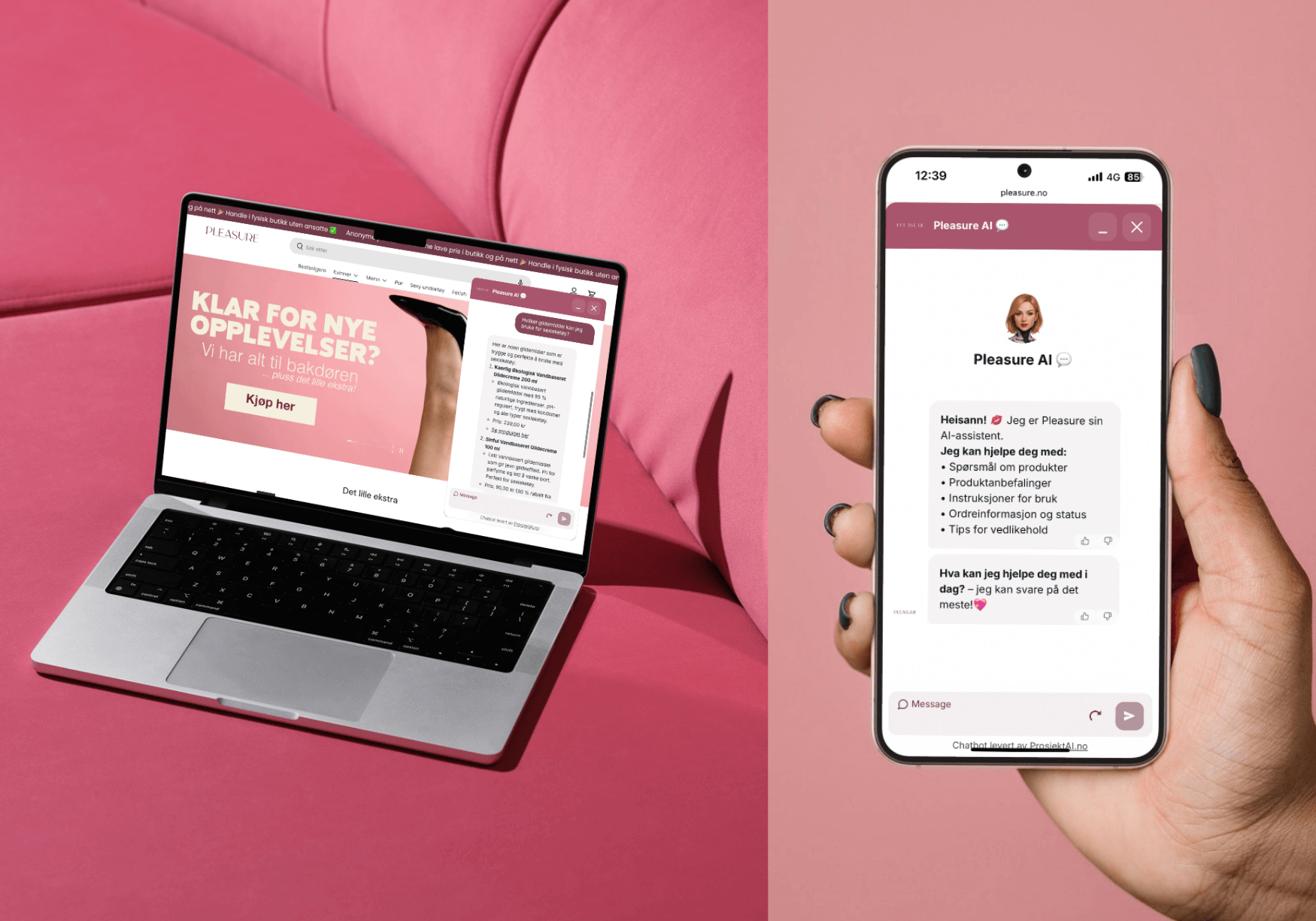 AI-chatbot | Pleasure AS